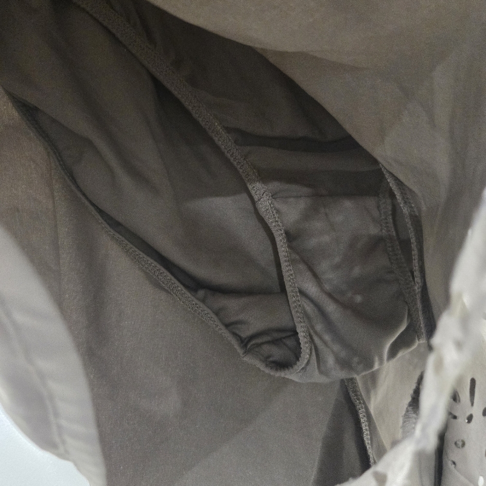 RBX Grey Laser Cut Athletic Shorts - Picture 4 of 5